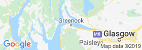 Greenock map
